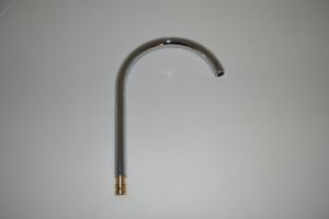 BRUSHED STEEL COMPLETE SWIVEL SPOUT